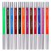 BELLIFFY 12 Pcs 1 Set Shadow Set Creative Eyeliners Waterproof Eyeliner Makeup Kit Colorful Plastic