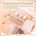 Modelones Poly Nail Gel Kit 8 Colors with 48W LED Nail Lamp - Professional Manicure Kit for Valentine's Day - Buy Online on SooperMarket.com