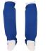 Twister Elastic Cloth Shin Guards - Blue/White (Large/X-Large) - Ideal for Boxing, Kickboxing, MMA, and More - Buy Online on SooperMarket.com