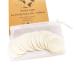 Eco-Friendly Reusable Cotton Pads & Bamboo Toothbrush Set | 10 pcs Makeup Remover Rounds | Natural Organic Zero-Waste Beauty Solution - Buy Online on SooperMarket.com
