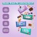 Treatfuls Mixbox Vegan Organic Chocolate Bars - 20x40g | 100% Natural Fairtrade Gluten-Free Dairy-Free Soy-Free | Dates & Nuts Delights - Buy Online on SooperMarket.com