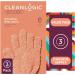 Cleanlogic Exfoliating Gloves - Reusable Body Exfoliator for Smooth, Clean Skin - Boost Circulation and Lymphatic Drainage - 3 Pairs - Buy Online on SooperMarket.com