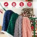 Inhand Sherpa Throw Blanket Twin Size 65x90 - Forest Green Cozy Reversible Fleece Blanket for Couch, Sofa, Bed - Soft and Warm Sherpa Fleece Throw - Plush Lap Blanket - Buy Online on SooperMarket.com
