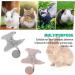 Taicols Adjustable Leash Set for Rabbits & Cats | 120cm Breathable Harness & Soft Pet Dishes | Ideal for Outdoor Walking & Travel - Buy Online on SooperMarket.com