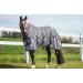 Marengos Zebra Fly Outdoor Ceiling Blanket | Insect Protection | Saddle Cutout & Neck Part | Fine-Meshed Design | Black & White | 125 cm - Buy Online on SooperMarket.com