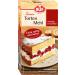 Call cake flour baking mix for loose cake base succeeded and quick prepared for a batter as the basis of mini-cakes layer cake