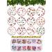 Christmas Nail Art Sequins Sticker - Santa Claus, Snowflake, Elk Decals - Winter Nail Decor - Buy Online on SooperMarket.com