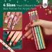 Saviland Christmas Acrylic Nail Brush Set - 4PCS Nail Art Brushes for Acrylic Powder & Liquid Monomer - Glitter Nail Art Tool for Manicure - Women's Gift Set (Size 6/10/12/14) - Buy Online on SooperMarket.com
