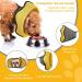 BONTHEE Soft Dog Cone Alternative After Surgery Dog Cone Collar for Small Dogs Adjustable Dog Recovery Collars for Pet Lightweight E-Collars for Dogs Elizabethan Collar for Dogs Stop Licking(XL) S Yellow - Buy Online on SooperMarket.com