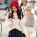 DonDon Beanie Hat - Classic Red Winter Hat for Men & Women | One Size Fits All - Buy Online on SooperMarket.com