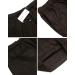 COOFANDY Men Cotton Linen Capri Pants - Drawstring Baggy Harem Yoga Beach Pants, Dark Brown - Buy Online on SooperMarket.com