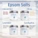 White Egret Epsom Salt 2 oz - Premium Personal Care & Relaxation - Buy Online on SooperMarket.com