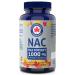 Orthomolecular Laboratories - NAC Supplement N-Acetyl-L-Cysteine 1000mg 125 Tablets Max Potency - Liver Health Lung Health and Respiratory Supplements - N-Acetyl Cysteine NAC Glutathione Supplement