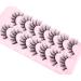 Manga Lashes: Natural Wet Look 3D Spiky False Eyelashes for Anime Cosplay & Korean Makeup by Geeneiya - Buy Online on SooperMarket.com