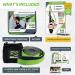 EverStretch Stretching Strap with Loops & E-Book | Non-Elastic Yoga Strap | Premium Stretch Band for Physical Therapy & Exercise - Buy Online on SooperMarket.com