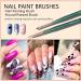 Saviland 12pcs Nail Art Brushes Set for Nail Salon - Design Pen, Painting Tools, Extension Gel Brush, UV Gel Brush, Liner Brush - Buy Online on SooperMarket.com