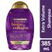 OGX Thick & Full Biotin & Collagen Shampoo - 13 Fl Oz | Sulfate-Free Volumizing Formula for Fine Hair - Buy Online on SooperMarket.com