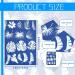 Cyanotype Paper Sun Art Kit - 60 Sheets, High Sensitive Solar Activated Paper for Nature Printing, Arts and Crafts - 5.8 x 8.3 Inch - Buy Online on SooperMarket.com