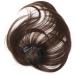 1pc Wig Air Bangs Ladies Tops Curly Human Hair Wig Tops for Women Bangs Hair Clip Human Hair Topper Curly Wigs Hair Hair Extensions Clip-on Woman High Temperature Wire Edge - Buy Online on SooperMarket.com