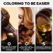 Dark Brown Hair Dye Shampoo - 3 In 1 Instant Gray Coverage | Herbal Hair Color for Men & Women (500mL - Buy Online on SooperMarket.com