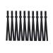 Mandala Crafts  Inch Elastic String for Mask Band with Mask Adjuster Cord Lock for Face Mask Adjustable Ear Loop Strap DIY Mask Making Supplies 100 Black