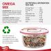 Tropgo Omega Mix 200g - Premium Nuts Seeds and Dried Fruit in Resealable and Recyclable Tub - Contains Fibre Protein and Essential Minerals - Wholesome Trail Mix - Healthy Snacks for All Ages - Buy Online on SooperMarket.com