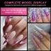240PCS Clear Stiletto Nail Tips - Soft Gel False Nails for Salon-Quality Manicures at Home - Press On Nails in 12 Sizes - Square Nail Tips for DIY Extension - AOREAM - Buy Online on SooperMarket.com