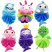Colorful Cartoon Unicorn Loofah Pouf | Kids & Adults Bath Sponge Scrubber - Buy Online on SooperMarket.com