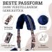 Esposita Halft Champion Edition Stallhelfer Fluch Halufer Soft Throw-In with Synthetic Fur - Fluffy Pony in Navy/Rose Gold - Buy Online on SooperMarket.com