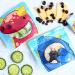 Nom Nom Kids 10 Reusable Snack Bags - Monster Design, BPA-Free, No Leak, Air-Tight, Ideal for Baby Led Weaning, Eco-Friendly - Buy Online on SooperMarket.com