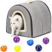 QIODAZOO 12PCS Cat Toy Balls 6 PCS Cat Bell Ball and 6 PCS Cat Soft Ball for Kitten Cat Interacitve Indoor Colorful Toy (Random Color) - Buy Online on SooperMarket.com