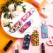 Mini Chapstick Holder Keychain - 12 Pack Neoprene Lip Balm Holders with Metal Ring | Waterproof Lipstick Tracker Sleeve Keychains for Travel - Birthday Gift (12 Styles) - Buy Online on SooperMarket.com