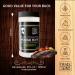 Dead Sea Collection Muscle Recovery Bath Salts for Men - Soothing Amber Wood Mineral Salt Soak - 34.2 OZ for Healing and Relaxation - Buy Online on SooperMarket.com