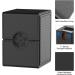 MIXPOET Commander Deck Box - Large Trading Card Case for MTG - Holds 100+ Cards with 2 Dividers - Black - Buy Online on SooperMarket.com