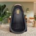 AW Black Portable Spray Tanning Tent Pop Up Booth | Sunless Waterproof with Clear Window & Carry Bag | 49x45x84 - Perfect for Makeup & Painting - Buy Online on SooperMarket.com