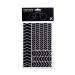 RydeSafe Reflective Decals Chevron Kit Black