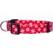 Native Pup Holiday Dog Collar - Valentine's Day, Halloween, Thanksgiving, Christmas, 4th of July, American Flag, St. Patrick's Day, Easter - Medium (Pack of 1) Christmas Snowflakes - Buy Online on SooperMarket.com