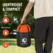 VENTURE 4TH Backpacking Sleeping Bag - Lightweight Warm & Cold Weather for Adults, Kids, Couples - Ideal for Hiking, Camping & Outdoor Adventures - XXL Double Size 4.5lbs | Orange/Gray - Buy Online on SooperMarket.com