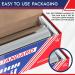 Ox Plastics 12x1000 Feet Premium Aluminum Foil - Industrial Strength for Food Service & Home Use - Buy Online on SooperMarket.com