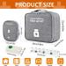 Shop Wugu 2stk Portable Medication Bag - Moisture-Resistant Travel Pharmacy Bag with Tablet Boxes for School Camping & Hiking - Buy Online on SooperMarket.com