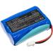 7.4V High-performance Replacement Battery for Peaktech DVB-C/S/T DVB-C DVB-S2 DVB-T P9022 DVB-S P 9022 with 302-11-802/1600mAh