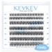 Lash Clusters 84 Pcs Cluster Lashes Eyelash Clusters DIY Cluster Eyelash Extensions Individual Lashes Soft and Comfortable (Chilly C-8-16mix) C-Mix (8-16mm) Chilly