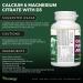 Vitanergy Calcium Magnesium Citrate With D3 Supplement Support Healthy Bone and Teeth Development 90 Tablets Made in Canada - Buy Online on SooperMarket.com