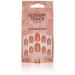 Elegant Touch Core Colour Glowing Apricot Nail Design Apricot 24 Count (Pack of 1)