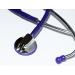 Professional One Sided Cardiology Stethoscope - Black Blue & Purple | Limited Lifetime Warranty - Buy Online on SooperMarket.com