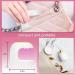 MEKK Mini UV Gel Nail Lamp 18W LCD Type-C Professional Nail Dryer - White - Buy Online on SooperMarket.com