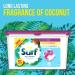 Surf 3-in-1 Washing Detergent Capsules Coconut Bliss Long Lasting Fragrance and Made with Natural Essential Oil Laundry Detergent XL Pack 45 Washes (Pack of 2) - Buy Online on SooperMarket.com
