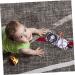 Ibasenice 4-Piece Fabric Book Set | Soft Black & White Learning Toys for Babies & Toddlers | Peach Skin Baby Books - Buy Online on SooperMarket.com