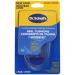 Dr. Scholl's Heel Cushions with Massaging Gel Gel Heel Cups All-Day Energizing Comfort Absorb Shock Reduce Impact & Stress Gel Cushioning Pad Insert Fit All Shoes Womens 6-10 1 Pair Women's