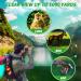 JIPNO High Powered Monocular-Telescope for Adults and Kids with Smartphone Adapter  Dust-Proof BAK4 Prism Monocular with Clear Low Light Vision for Hunting/Target Shooting/Stargazing/Camping/Traveling 12x50 - Buy Online on SooperMarket.com
